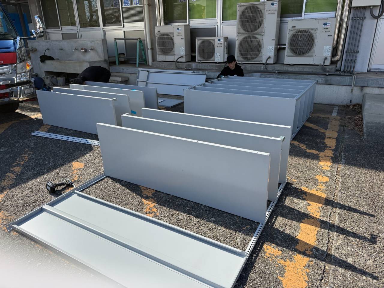 船橋株式会社C's(シーズ)スチールラックの解体組立もお任せください！