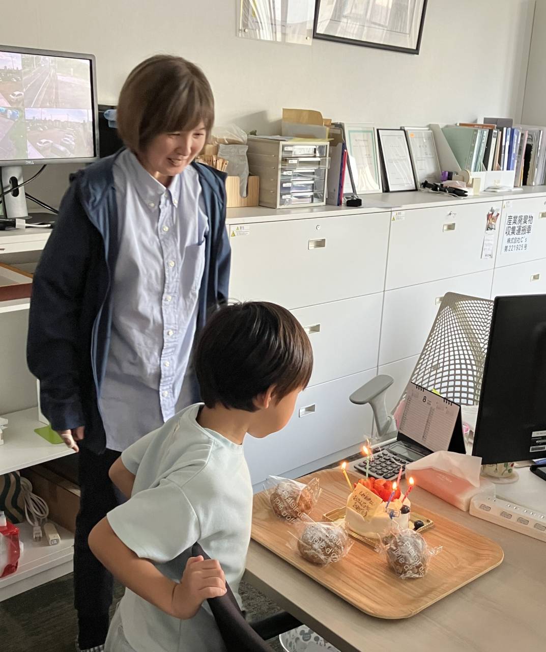 船橋株式会社C's(シーズ)商品輸送なら私たちにお任せください！スタッフのお誕生日祝い🎂